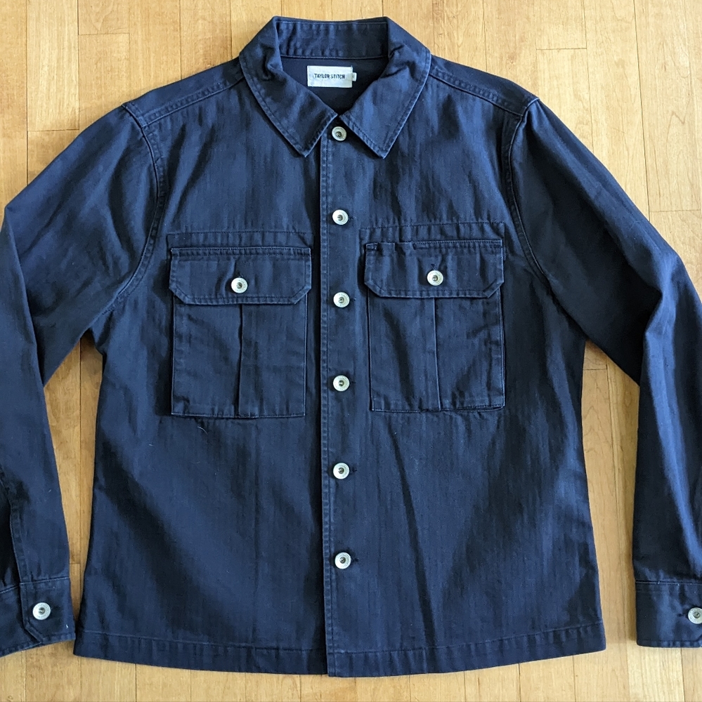 Taylor stitch HBT fatigue shirt